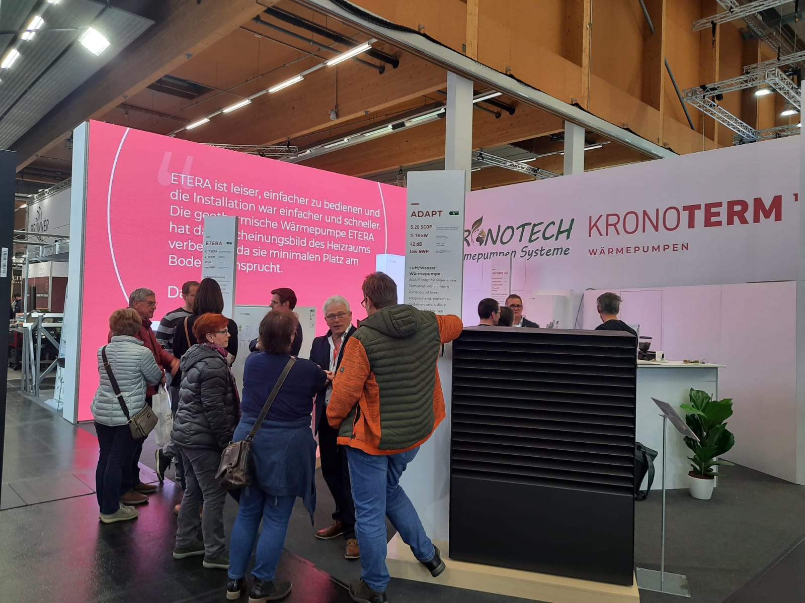 Kronotech Auf Der Webuild Energiesparmesse Wels Kronotech Ihr Kronoterm Partner Österreich